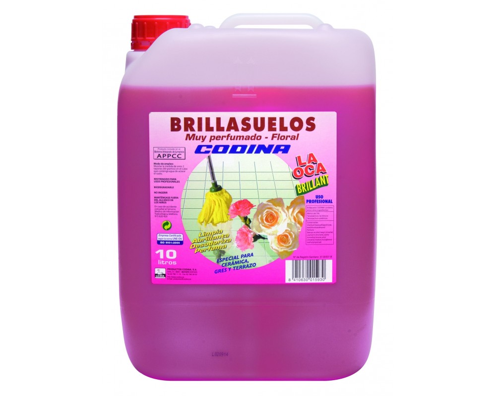 BRILLASUELOS MUY PERFUMADO CODINA 5 LITROS ROSA