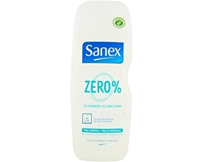 GEL DE BAÑO SANEX ZERO PIEL NORMAL 600 + 150ML