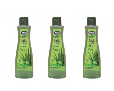 CAJA GEL ALOE VERA NUKY 750 ML - 12 UNIDADES