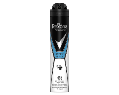 DESODORANTE REXONA INVISIBLE ICE FRESH FOR MEN 250 ML