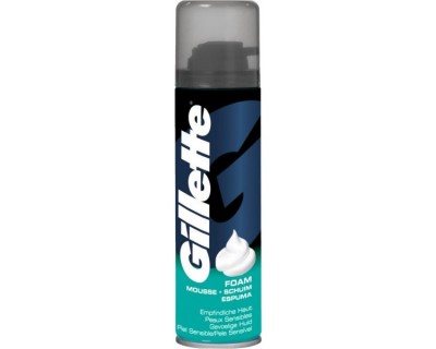 ESPUMA DE AFEITAR GILLETTE PIEL SENSIBLE 200 ML