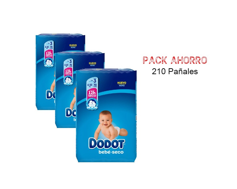 pañales dodot de 3 a 6 kilos