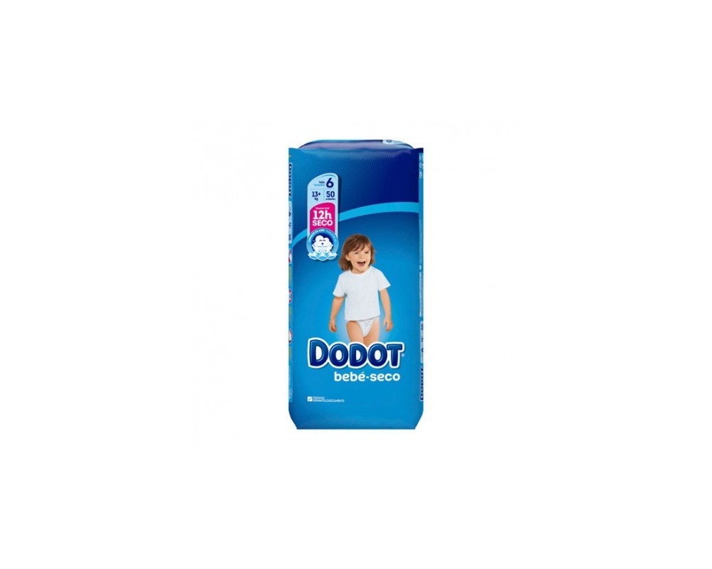 Dodot Bebe Seco Talla 6 13-18Kg 28uds