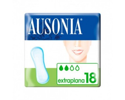 COMPRESAS AUSONIA EXTRAPLANA 12 UNIDADES