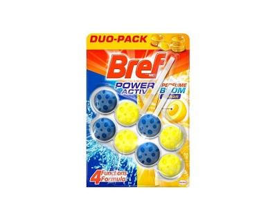 BREF W.C. DESINFECTANTE LIMON PACK 2 UNIDADES