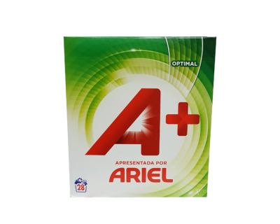 MALETA DETERGENTE ARIEL A+ POLVO 28 CACITOS