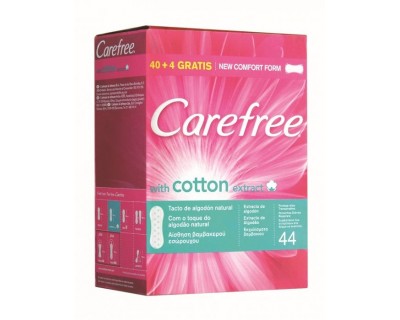 SALVA SLIP CAREFREE NORMAL 44 UNIDADES