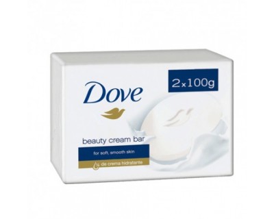 JABON HIDRATANTE DOVE 2 UNIDADES - 100 GRAMOS