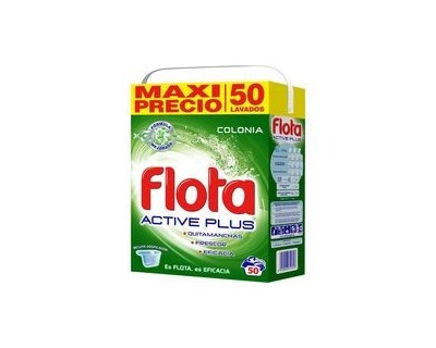 MALETA DETERGENTE FLOTA COLONIA 50 CACITOS