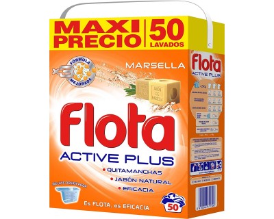 MALETA DETERGENTE FLOTA MARSELLA 50 CACITOS