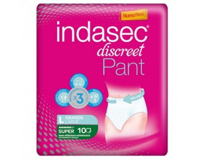 INDASEC PANT GRANDE 10 UNIDADES