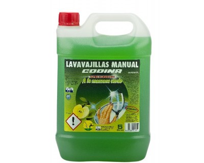 VAJILLAS MANUAL CODINA 5 LITROS MANZANA VERDE