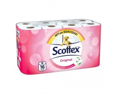 PAPEL HIGIENICO SCOTTEX 16 ROLLOS