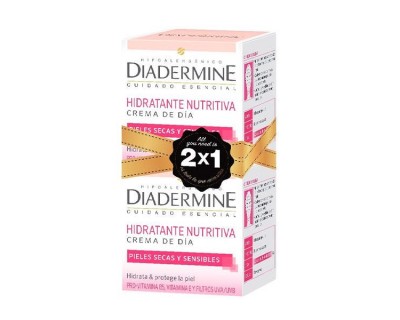 DIADERMINE CREMA DE DIA HIDRATANTE NUTRITIVA 50 ML - 1+1 GRATIS