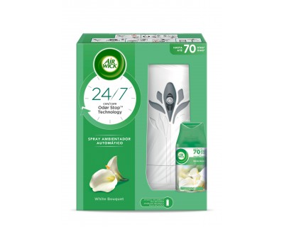 AIR WICK FRESHMATIC APARATO + RECAMBIO WHITE BOUQUET