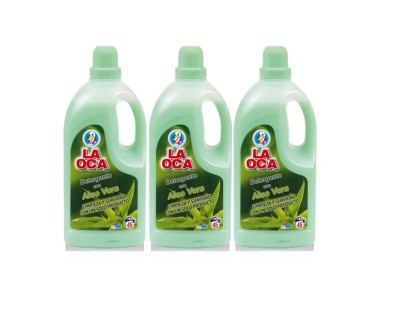 DETERGENTE LA OCA ALOE VERA 45 DOSIS - CAJA 4 UNIDADES
