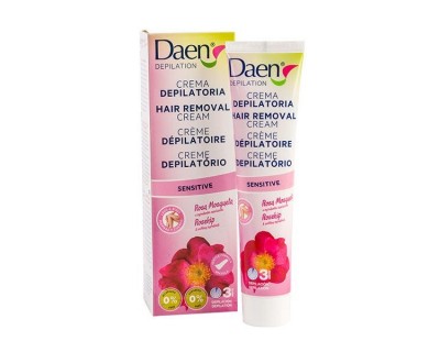 DAEN CREMA DEPILATORIA ROSA DE MOSQUETA 125 ML PIEL NORMAL