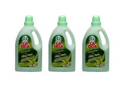 DETERGENTE LA OCA ALOE VERA 30 DOSIS - CAJA 8 UNIDADES