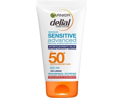 BRONCEADOR FACIAL DELIAL GEL SENSITIVE ADVANCED FACTOR 50+ - 50 ML