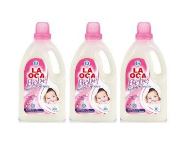 DETERGENTE LA OCA BEBE 30 DOSIS - CAJA 8 UNIDADES