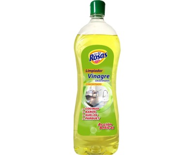 VINAGRE DE LIMPIEZA CON DETERGENTE 2 ROSAS 1,25 LITRO