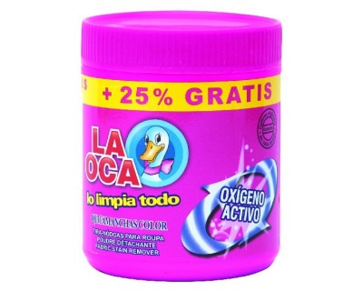 CAJA QUITAMANCHAS LA OCA CON OXIGENO ACTIVO - COLOR 12 UNIDADES