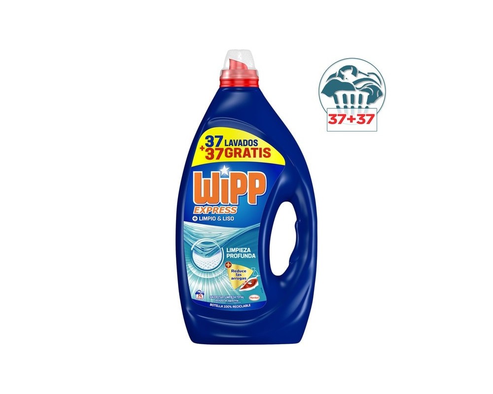 Gel Detergente Wipp Express 40+40 Dosis en  Tu web de la