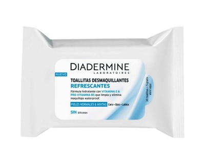 TOALLITAS DESMAQUILLANTES DIADERMINE 25 UNIDADES