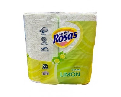 PAPEL DE COCINA 2R. LIMON 2 UNIDADES