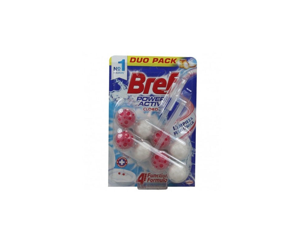 Bref w.c. Desinfectante Blue Active Pack 2 Unidades en