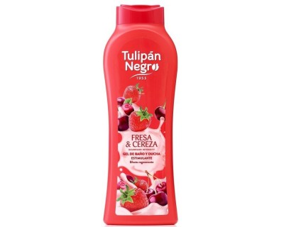 GEL DE BAÑO TULIPAN NEGRO CEREZA&FRESA 650ML