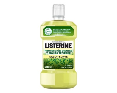 LISTERINE DIENTES Y ENCIAS TE VERDE 500 ML