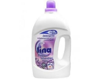 DETERGENTE LIQUIDO LINA VIOLETAS 45 LAVADOS