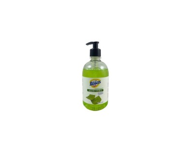 DOSIFICADOR JABON ALOE VERA 2ROSAS 500 ML