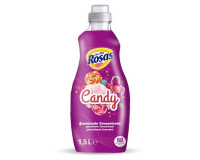SUAVIZANTE 2 ROSAS ESSENCE CANDY 60L 1,5LITROS