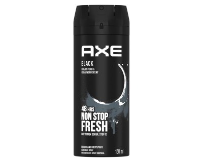 DESODORANTE AXE BLACK 150 ML