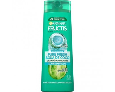 CHAMPU FRUCTIS FRESH AGUA DE COCO 360 ML