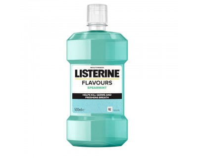 LISTERINE FLAVOURS SPEARMINT 500 ML