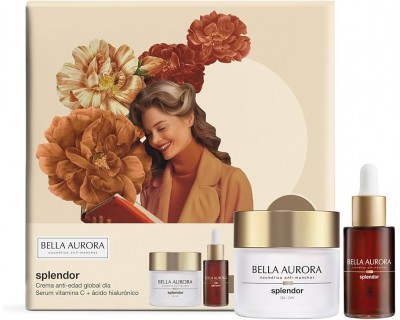 BELLA AURORA PACK ANTIEDAD SPLENDOR CREMA DIA + SERUM