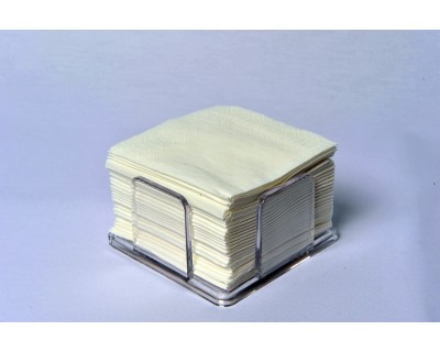 CAJA SERVILLETAS 20X20 2 CAPAS BLANCA - 6000 UNIDADES