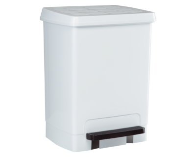 PAPELERA PEDALBIN 26 LITROS BLANCO