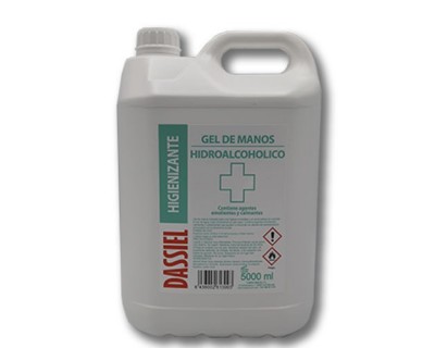 GEL DE MANOS HIDROALCOHOLICO 5 LITROS