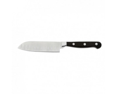 CUCHILLO COCINA SANTOKU 13 CM CHEF BLACK