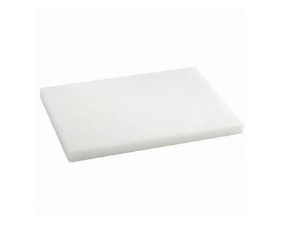 TABLA DE CORTE POLIETILENO BLANCA 50X30X2 CM