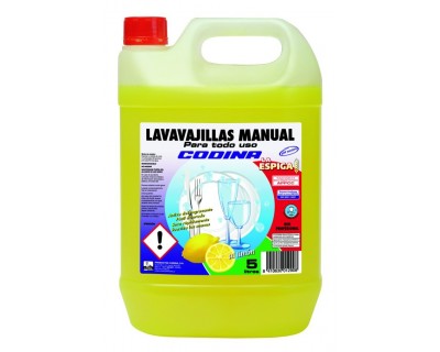 LAVAVAJILLAS MANUAL 5 LITROS LA ESPIGA